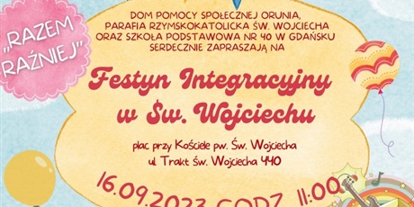 Powiększ grafikę: Festyn Integracyjny w Św. Wojciechu.
