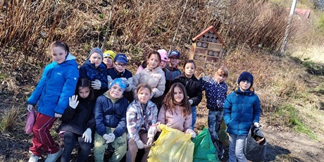 Powiększ grafikę: Klasa 1b po pracy.