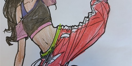 Powiększ grafikę: Praca uczennicy.