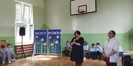 Powiększ grafikę: Przemowa Pani Dyrektor.