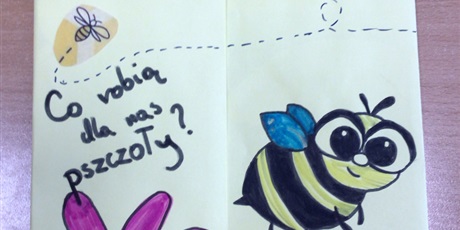 Powiększ grafikę: Co robią dla nas pszczoły.