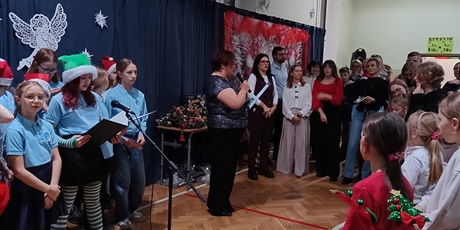 Powiększ grafikę: Podziękowania rodzicom za pomoc w organizacji kiermaszu.