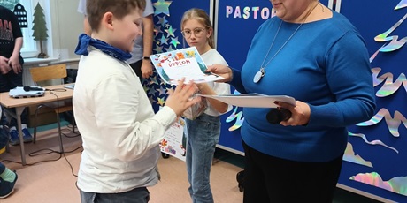 Powiększ grafikę: Laureat 2 miejsca w kategorii solistów.