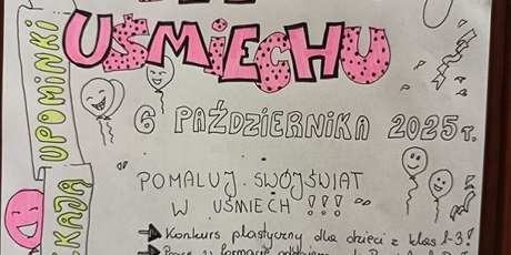 Powiększ grafikę: Plakat informacyjny o konkursie.