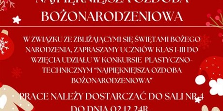 Powiększ grafikę: Plakat z informacjami.