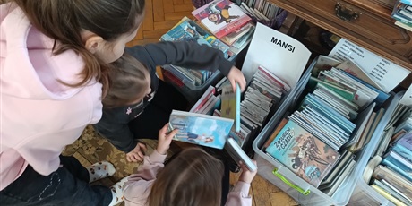 Powiększ grafikę: Przeglądanie książek.