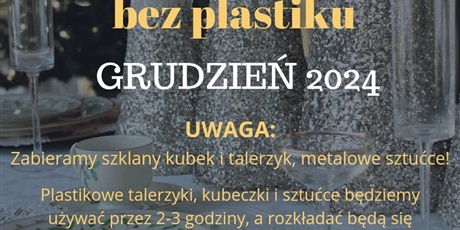 Powiększ grafikę: Wigilia bez plastiku - plakat.