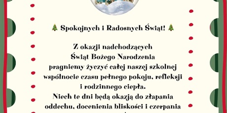 Powiększ grafikę: Życzenia świąteczne.