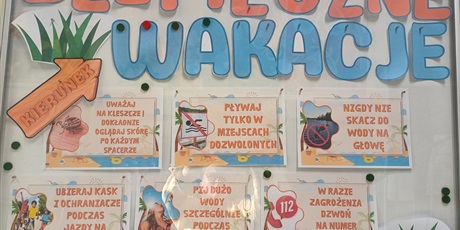 Powiększ grafikę: Gazetka o bezpieczeństwie.