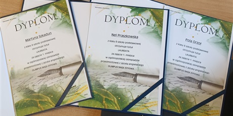 Powiększ grafikę: DYPLOMY I NAGRODY