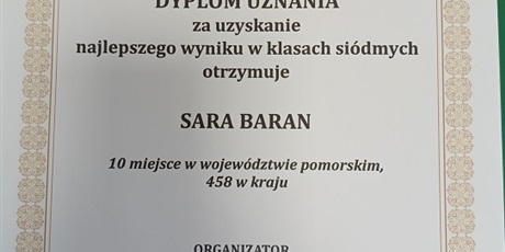 Powiększ grafikę: DYPLOMY I NAGRODY