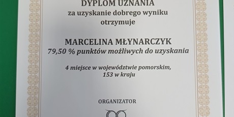 Powiększ grafikę: DYPLOMY I NAGRODY