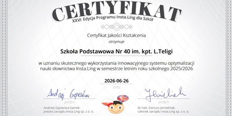 Powiększ grafikę: DYPLOMY I NAGRODY