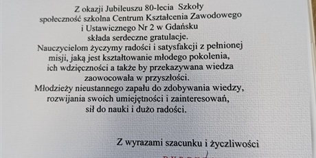 Powiększ grafikę: UROCZYSTOŚĆ 80 - LECIA