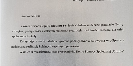 Powiększ grafikę: UROCZYSTOŚĆ 80 - LECIA